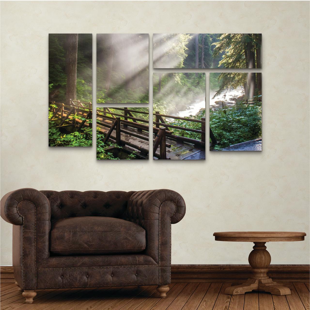 Trademark Fine Art 'Forest Sunlight' Canvas Art by Pierre Leclerc