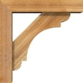 thumbnail image 3 of Ekena Millwork 4"W x 14"D x 14"H Olympic Block Rough Sawn Bracket w/ Offset Brace, Western Red Cedar, 3 of 25