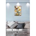 thumbnail image 2 of Daffodil Retro Aluminum Sign 12x8 in Metal Sign Daffodil Flower Office Wall Decor Rustic Floral Wall Plaque Garden Tin Signs for Cafes Club Pub Man Cave Wall Sign Gifts, 2 of 6