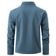 thumbnail image 3 of Blusa y camisa de manga larga con cuello vuelto para hombre, informal, de moda, con media cremallera y bolsillo., 3 of 7