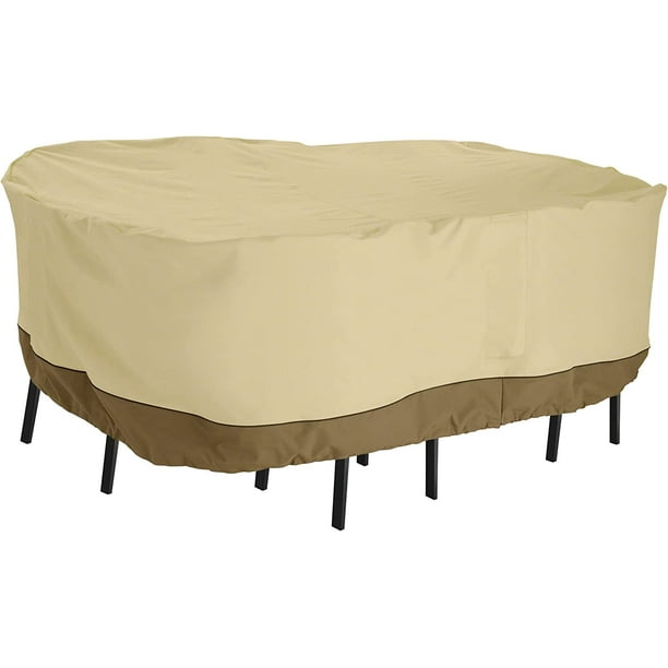 JIUJIANG Veranda WaterResistant 108 Inch Rectangular Patio Bar Table