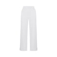 thumbnail image 4 of Nestiefly Girls Leggings High Waisted Flare Yoga Pants with Pocket Bootcut Bell Bottom Uniform School Girl Trousers for Kids Clothes 2026 White 150, 4 of 6