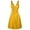 Glisme Yellow99, variant on Glisme Casual Dresses For Women Plus Size V-Neck Retro Sling Pleated Slim Flare Skirt Dresse Blue Sundress Theme Party Dresses