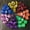Purple, variant on 7pcs Transparent Crystal Polyhedral Dice, for RPG,Role Playing Table Game Board, Blue