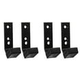 thumbnail image 1 of LEEYNEER 4 Pcs Wall Mounted Barbell Rack Barbell Storage Rack Weight Bar Holder Fitness Equipment Rack, 1 of 12