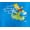 Blue/Light Blue, variant on Boy’s Colorblock Fleece Graphic Hoodie, Sizes 4-18