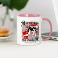 thumbnail image 3 of CafePress - Football Bone Crushing Experi Mug - 11 oz Ceramic Mug - Novelty Coffee Tea Cup, 3 of 4