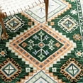 thumbnail image 6 of SAFAVIEH Aspen Dedrick Southwestern Wool Area Rug, Green/Ivory, 3' x 5', 6 of 8