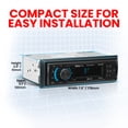 thumbnail image 6 of BOSS Audio Systems 625UAB Car Stereo – Single Din, Bluetooth, No CD DVD Player, AM/FM Radio Receiver, Aux Input, USB, 6 of 12