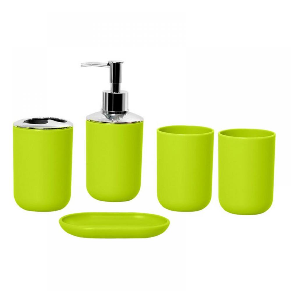 5 Piece Bathroom Accessories Set Our Complete Bath Decor Kit Includes
