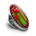 thumbnail image 2 of Present Gift Christmas Holiday Metal 0.75" Lapel Hat Pin Tie Tack Pinback, 2 of 4