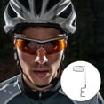 thumbnail image 1 of Phenofice 1Pack Silver Stainless Steel Bicycle Rearview Mirror for Mountain Bike Adjustable Angles Lightweight, 1 of 8