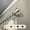 Satin Nickel, variant on 0.8125 in. Cappa Curtain Rod with 120 to 170 in. Extension, Antique Brass