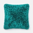 thumbnail image 1 of Loloi 1'10" x 1'10" Coussin en Poly en Paon, 1 of 1