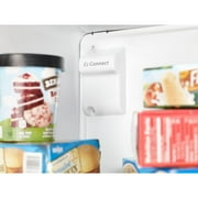 Whirlpool 33 Inches 21 cu ft Top Freezer Refrigerator in Monochromatic Stainless Steel