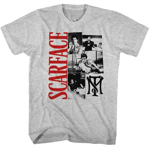 Scarface Tony Montana Movie Montage Men's T Shirt