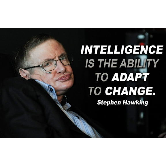Stephen Hawking Poster Quotes Physics Posters Science Classroom Growth Mindset Math School Teacher Wall Art Inspiring Mindsets Artwork Quote Elementary Educational Teaching Learning Teachers