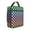 Rainbow Checkered Pattern, variant on Rainbow Checkered Pattern Insulated Lunch Bag for Men Women,Waterproof Lunch Box for Work,Picnic or Travel,Thermal Insulation,10.63x9.06x3.54 Inches