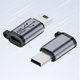 thumbnail image 3 of 2 uds Micro USB a tipo C/Mini conector USB 18W 5V 2A para teléfono/tableta/PC, 3 of 8