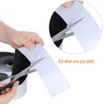 thumbnail image 3 of Pack de cinta de fieltro de poliéster autoadhesiva, tiras de fieltro para muebles y superficies duras, puertas, cortinas, mamparas, cinta de doble cara con velcro, 3 of 5