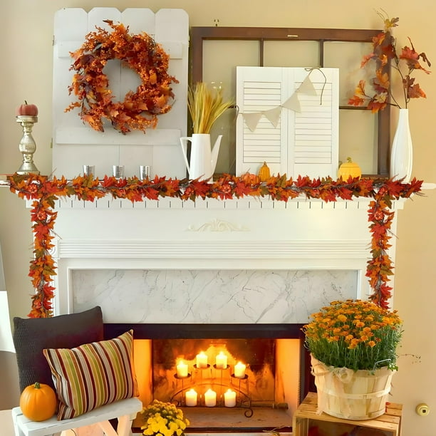 Simulation Maple Leaf Rattan Wholesale Europe And The United States Home Decoration Simulation Maple Leaf Scenic Arrangement Simulation Maple Leaf