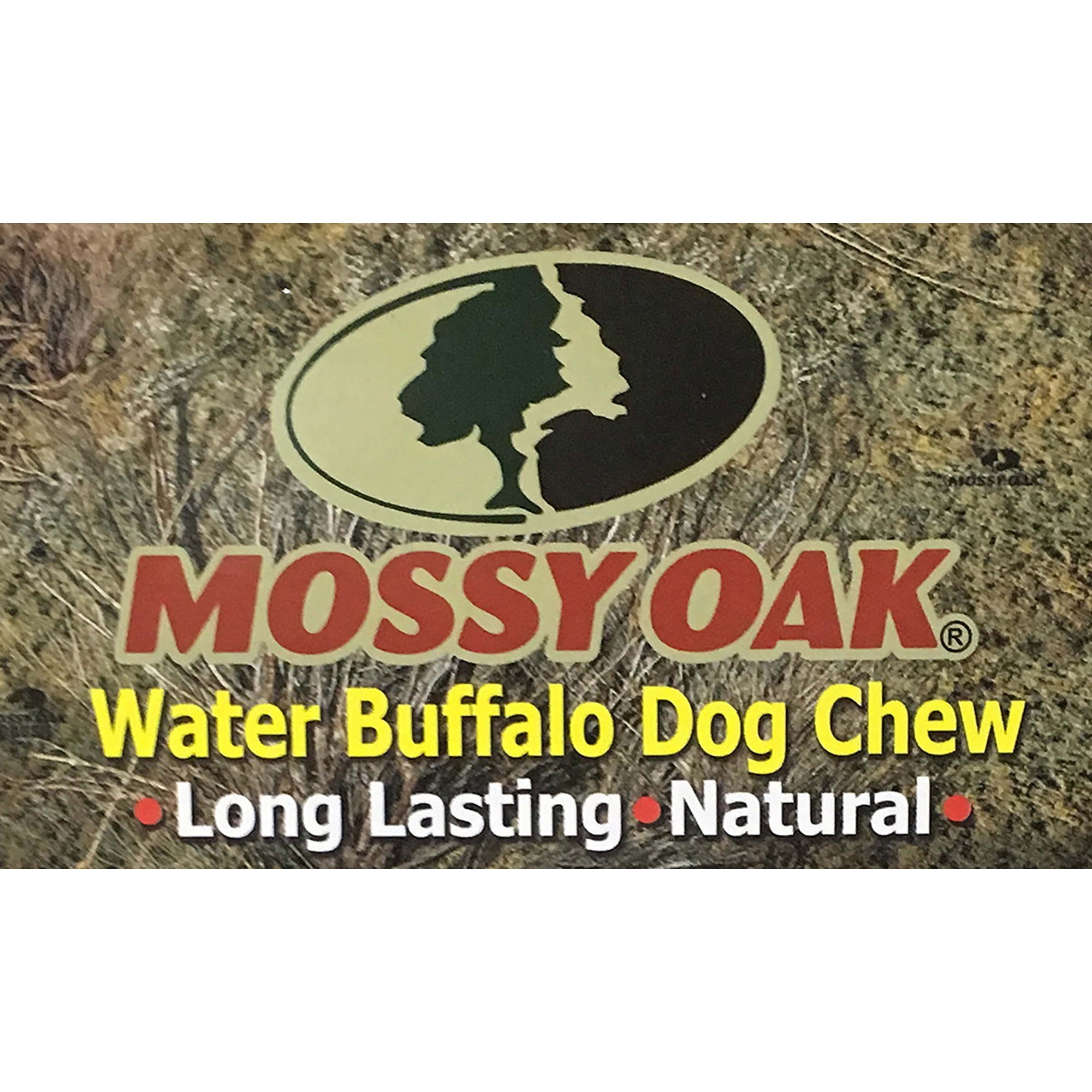Mossy Oak: Water Buffalo Horn - Large - Dog Chew, Long Lasting Pet Treat, Natural & Preservative Free, Promotes Dental Health, Aggressive Chewers