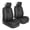 Vertical Black Flag - Front, variant on MotorBox American Black Flag Seat Covers for Trucks, Cars, & SUV - Napa Leather US Car Seat Covers American Flag Truck Accessories - Car Seat Cover American Flag Car Accessories Car Seat Protector