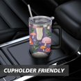 thumbnail image 7 of Mushroom Tumbler with Handle and Straws 40 OZ Stainless Steel Travel Mug Birthday Present for Women Girls Daughter Mom Gifts for Him/Her Coffee Mugs, 7 of 7