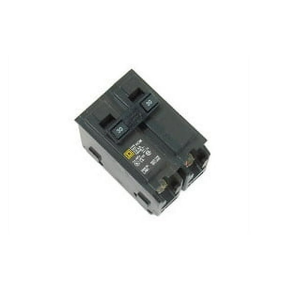 Square D Circuit Breaker,30A,Plug In,120/240V,2P HOM230