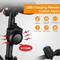 thumbnail image 3 of Alarma Inalámbrica Antirrobo Para Bicicleta/Moto - Sensor De Vibración, Control Remoto, Impermeable Y Carga USB, Disuasivo De Robo, 3 of 15