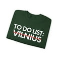 thumbnail image 3 of Inspiring Vacations To Do List Vilnius City Travel  Gildan 18000 Sweatshirt, 3 of 4