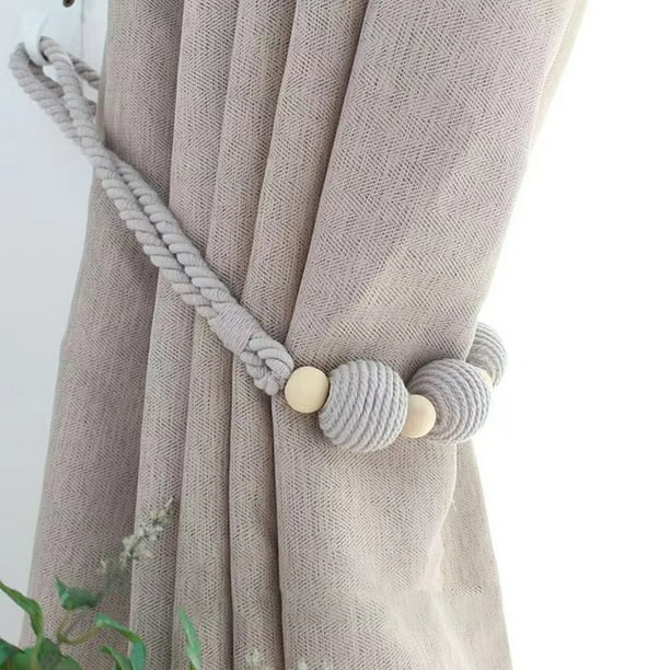 VKEKIEO Curtain Tiebacks Ropes Boho Curtain Tiebacks Curtain Holdbacks