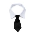 thumbnail image 1 of Fabric Adjustable Neck Ring for Puppy Kitten Pet Accessories Pet Costumes Dog Bow Tie Dog Collar Cat Collar BLACK L PET TIE, 1 of 8