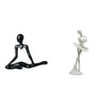 thumbnail image 1 of Figura de escritorio,Escultura abstracta de pensador para decoración de oficina y hogar.,Figura de escritorio,Estatua de bailarina de ballet,adorno de escritorio,decoración del hogar,Estatua, 1 of 8