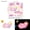 Pink, variant on CCOCC 2026 New Wall Paper,Night Glow Clouds & Stars Wall Decals,Eco-Friendly Pvc Wall Stickers,20*20Cm,Pink for Bedroom, Nursery, Kids' Rooms, Home Decor, Party Decoration.