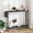 Black, variant on Meteorleg Modern Narrow Console Table MDF Sofa Side Table for Indoor Living Room Entryway