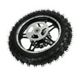 thumbnail image 4 of Oubit Pit Bike Rear Wheel Assembly,Dirt Bike Rear Wheel Dirt Bike Rim Tire Assembly Mini Bike Rear Wheel Assembly Crafted with Care, 4 of 9