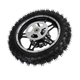 thumbnail image 2 of Rueda trasera para bicicleta de cross fuerte fuerza de fricción montaje universal de llanta de 65 mm de ancho con cojinete de rueda dentada de disco para motocicleta para Pit Fugacal Otros, 2 of 8
