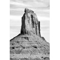 thumbnail image 2 of Taylor, Douglas 17x24 Gold Ornate Wood Framed with Double Matting Museum Art Print Titled - Monument Valley II BW, 2 of 4