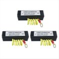 thumbnail image 1 of 3X 100/1000M POE Caméra IP Réseau Interrupteur POE RJ45 & Protection contre les Surtensions Dispositif de Protection SPD 1000M,3 x Réseau POE IP LAN Protection contre les Surtensions, 1 of 8