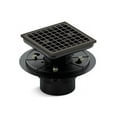 thumbnail image 2 of Kohler K-9136-BV Square Design Tile-In Shower Drain Finish: Vibrant Brushed Bronze, 2 of 12