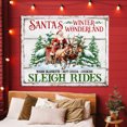thumbnail image 4 of Stupell Industries Farmhouse Winter Wonderland Sleigh Rides Canvas Art, 48 x 36, by Creatif Belle, 4 of 8