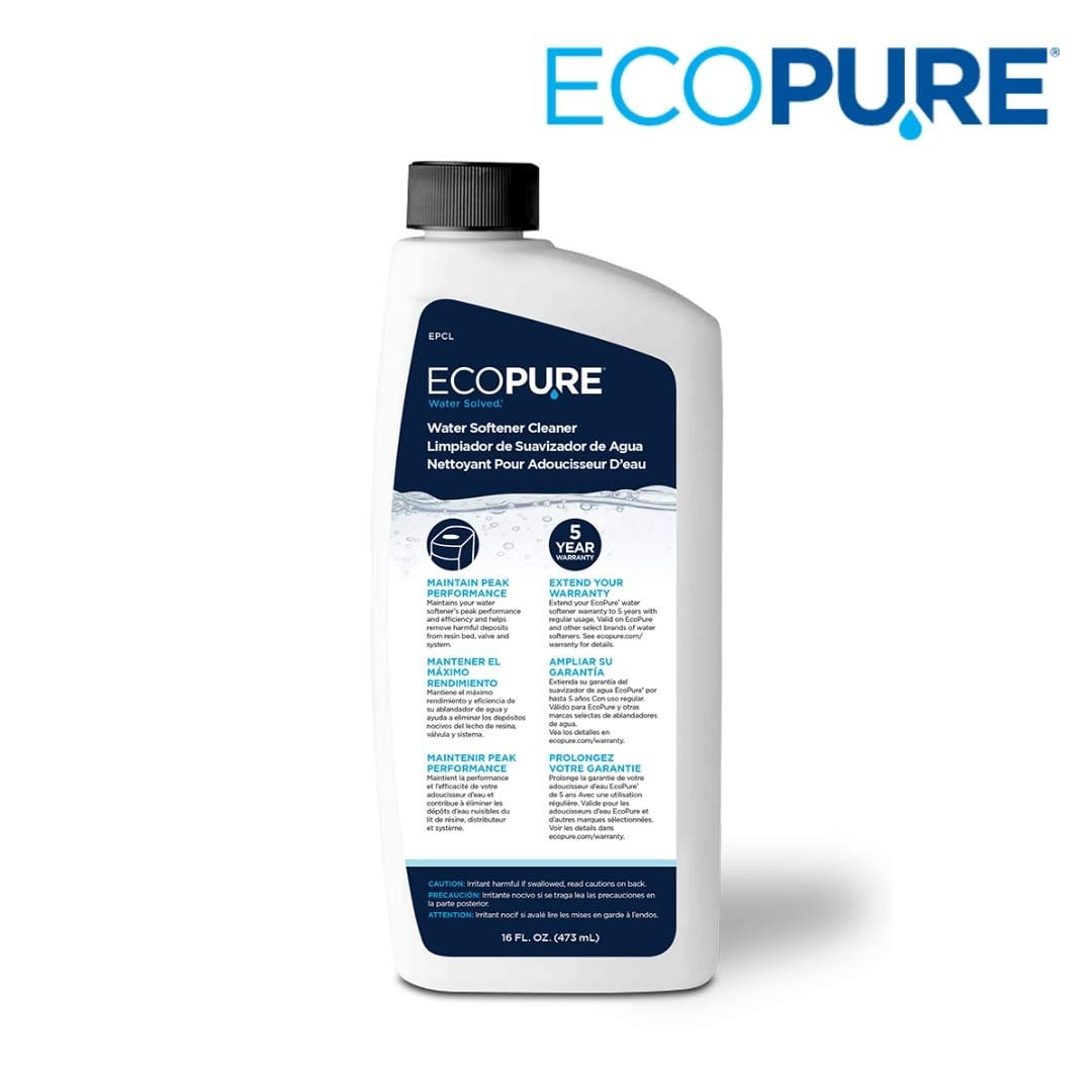 Ecopure EPCL Universal Water Softener Cleaner OffWhite