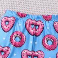 thumbnail image 7 of NOLDARES Toddler Clothes for Baby Girls Cute Print Long Sleeve Sweatshirt Pants Girls Warm Fall Winter Outfits Set(Hot Pink,5-6 Y), 7 of 7