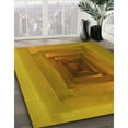 thumbnail image 3 of Ahgly Company Machine Washable Indoor Rectangle Transitional Mahogany Brown Area Rugs, 2' x 4', 3 of 7