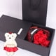 thumbnail image 3 of Jabones de oso Advancent regalo romántico del Día de San Valentín con flores rosas, 3 of 6