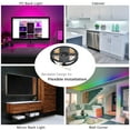 thumbnail image 6 of 6.6ft Smart LED Strip Light Kit Trimmable Dimmable RGB Flexible Color Changing Wall Work Party Decor, 6 of 10