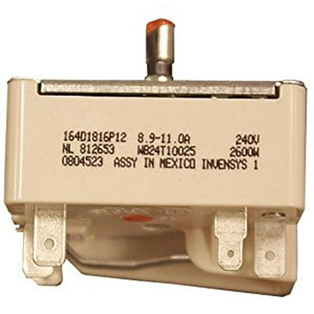 ge wb24t10025 electric range infinite switch, 8 inch