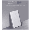 thumbnail image 5 of 2.5 Inches SATA3 to USB3. 1 SSD Solid Mechanical Notebook Hard Drive Box Type-C3.1 Mobile Storage Hard Drive Box Grey, 5 of 5