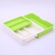 thumbnail image 4 of Organizador de cajones de cocina - Organizador de cubiertos expandible/soporte para utensilios y bandeja para cubiertos con divisores de cajones para cubiertos y utensilios de cocina, 4 of 7